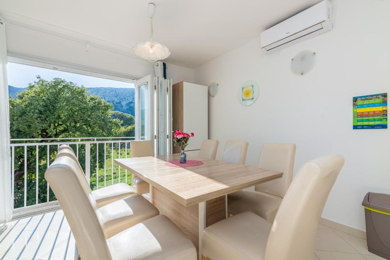 Apartment Mimoza 6, Baska, Krk Ngoại thất bức ảnh
