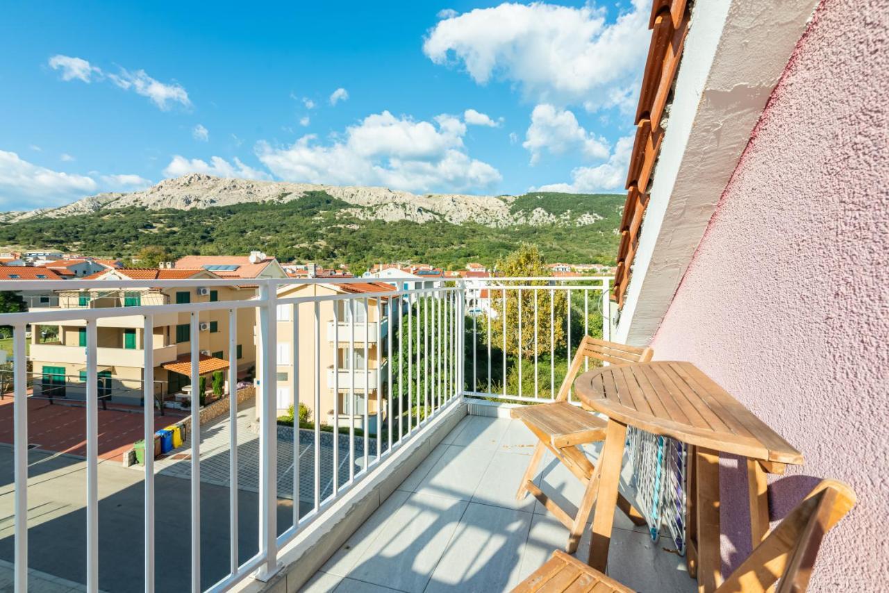 Apartment Mimoza 6, Baska, Krk Ngoại thất bức ảnh